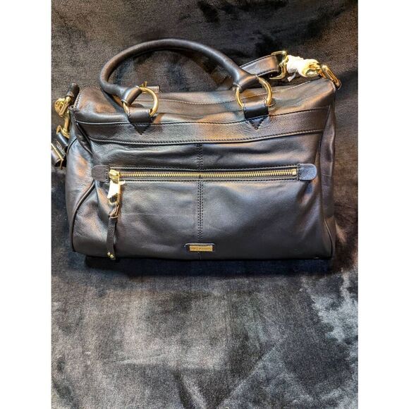 NWT PIRLINA 15X10 Leather hand bag. - Picture 4 of 13